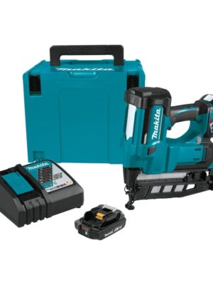16-Gauge 2-1/2′′ Cordless 18V LXT Li‐Ion Straight Finish Nailer Kit