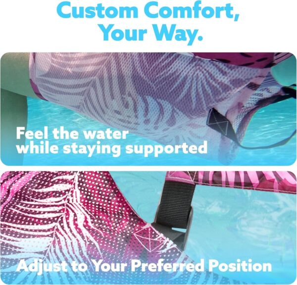 eefff19448004d5ca45d4a887dc67fff SLOOSH Inflatable Pool Floats Adult,2 Packs Floating Lounge Chairs,Blow up Pool Noodles for Adult Heavy Duty,Floating Chair for Party Summer Water Beach Lake Fun