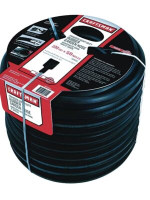 Craftsman Premium Rubber Garden Hose, 100ft. x 5/8. inch