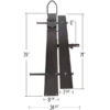 Black Widow MCC-600 600 lbs. Capacity Heavy-Duty Steel Motorcycle Carrier