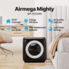 Airmega AP-1512HH(W) True HEPA Purifier with Air Quality Monitoring, Auto, Timer, Filter Indicator, and Eco Mode, 16.8 x 18.3 x 9.7, White