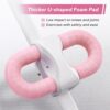 Ab Workout Equipment, Adjustable Ab Trainer Machine for Abs Workout at Home Gym, Foldable, Knee Protection, Abdominal Trainer for Stomach Workout