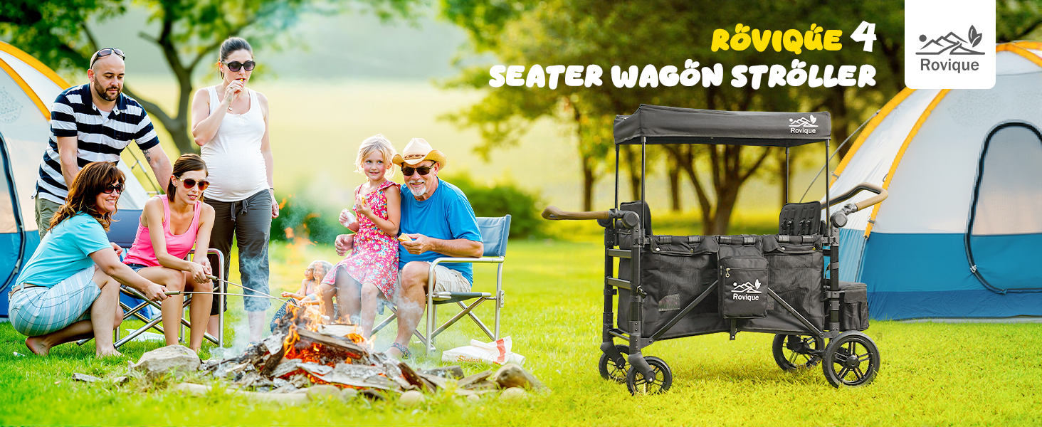 4 seater wagon stroller