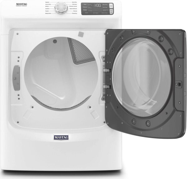 MED6630HW Front-Loading Electric Dryer – White