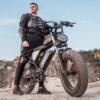 Electric Bike for Adults Q20, 2000/1500W, 37/30MPH,52V 40AH,48V/20AH E-Bike,30-180 Miles Electric Motorcycle, 20′′ Fat Tire Dirt Bike, UL2849 All Terrain for Mountains, Snow, Sand, Road