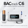 C6 Keychain Breathalyzer 2-Pack – Professional Accuracy, Smartphone Connectivity, Apple & Android Compatible