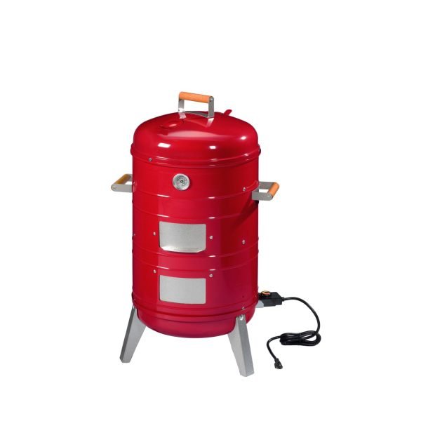 f30082652fce44b4a7eb54b873878302 Americana 4-in-1 Electric and Charcoal Water Smoker