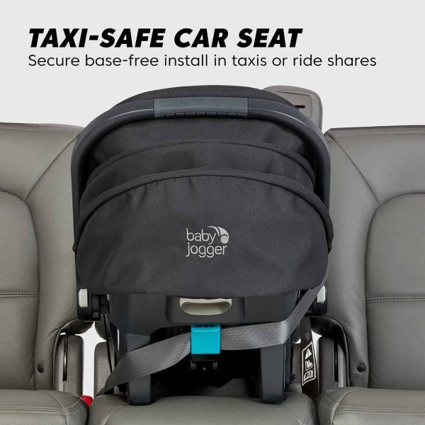 f368fd58482344f19460fcb18b320990 Baby Jogger City GO 2 Infant Car Seat, Pike with Leatherette