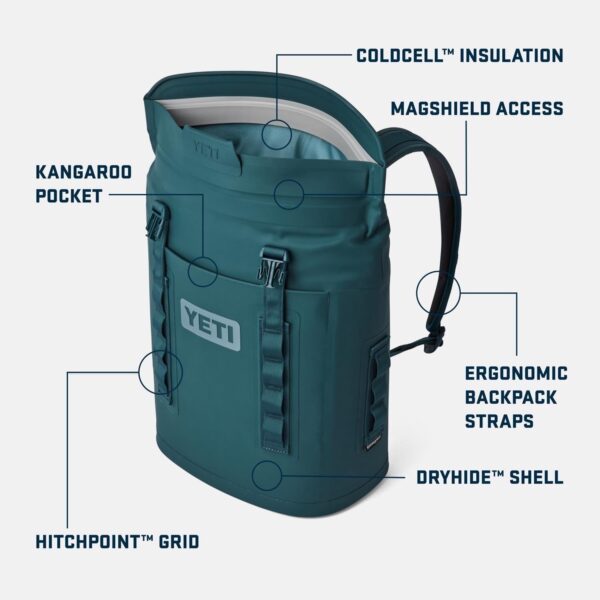 Hopper M12 Agave Teal 12 qt Backpack Cooler