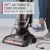 Cord Rewind Pro Bagless Upright Vacuum Cleaner, For Carpet and Hard Floors, UH71300V, Black, UH71300