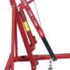 2 TON 4000 lbs Foldable Hydraulic Engine Hoist Cherry Picker Heavy-Duty for Garage Shop Lifting, Red