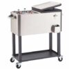 TRINITY Stainless Steel Cooler with Cover (100 Quart)