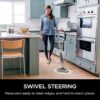 Steam Pickup 3-in-1 Steam Mop Picks Up Debris, Deep Scrubs, & Steam Sanitizes – All At Once, Lightweight Steam Cleaner for Home with Sealed Hard Floors like Hardwood, Tile & Laminate, SD201