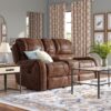 77.95” Pillow Top Arm Reclining Loveseat