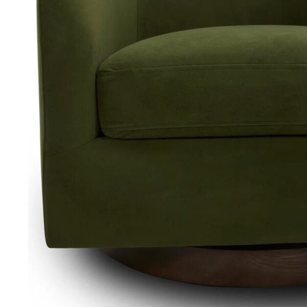 f4add5c3455c49169ece3ef6be11add4 Upholstered Swivel Barrel Chair