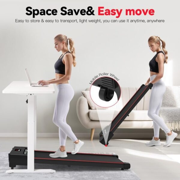 f517814ac0454e929917dee9ae9f8672 Walking Vibration Pad with APP, 3 in 1 Under Desk Treadmill, 2.5HP Low Noise Walking Treadmill Pad with Remote Control,Portable Treadmills for Home Office