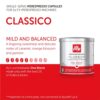 illy Coffee iperEspresso Capsules Single-Serve Coffee Capsules Pods, 21 Count, 6 Pack