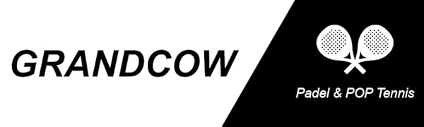 GRANDCOW Padel & POP Tennis Racket