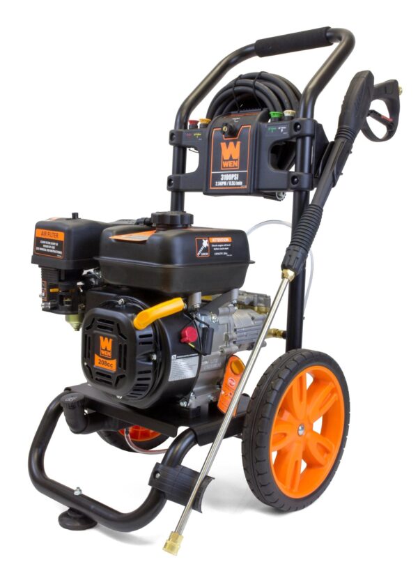 Gas-Powered 3200 PSI 208cc Pressure Washer, CARB Compliant
