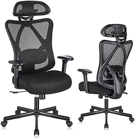 f6aaa925261e46aa8c1e8822c1df67b2 Ergonomic Office Chair, Mesh Computer Desk Chair , High Back Executive Task Chair