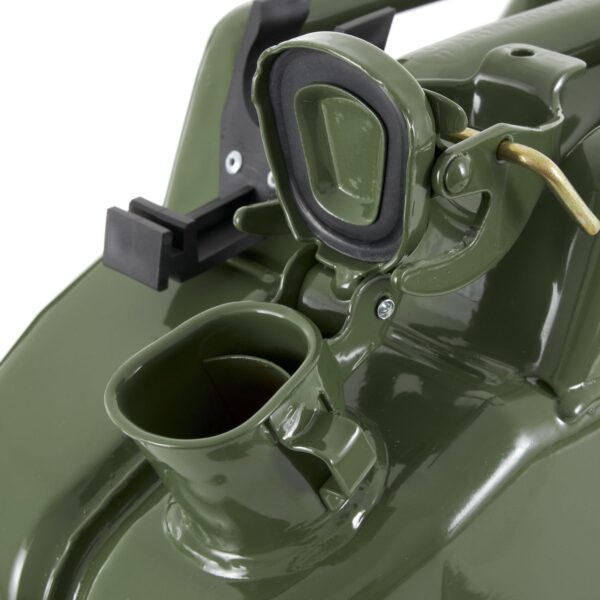 f6e0ba27b6cb45e48cca12643cee4862 Wavian 3008 5.3 Gallon 20 Liter Authentic CARB Jerry Can with Spout, Green