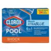 Hot Tub Shock Algaecide Treatment 1lb Bag Case 24 Pack