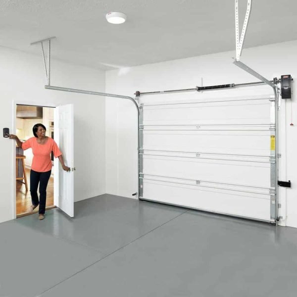 f7fbf4bd5a57479fba37c53615c7125f 6172H-B Signature Series Ultra-Quiet Wall Mount Smart Garage Door Opener with Battery Backup, Wi-Fi, Wireless Wall Console