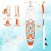 FunWater Inflatable Ultra-Light Stand Up Paddle Board for All Skill Levels with Premium SUP Paddleboard Accessories,Non-Slip Comfort Deck for Youth & Adults