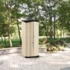 Rubbermaid Vertical Resin Weather Resistant Outdoor Storage Shed