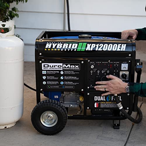 f83463e0825a4aafa5781bd5f174ef62 XP12000EH Dual Fuel Generator – 12,000W Gas/Propane, 457cc 4-Stroke Engine, EPA/CARB Compliant