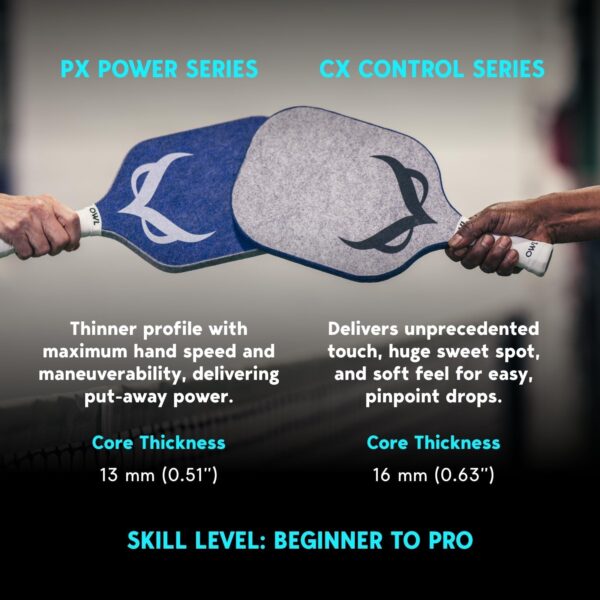 The OWL Paddle, Premium Pickleball Paddle Revolutionary Pickleball Paddle, Quiet Pickleball Paddle
