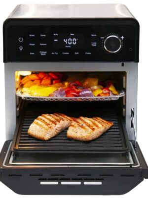 Smart Grill with Combo Cooking & Air Frying Capabilities
