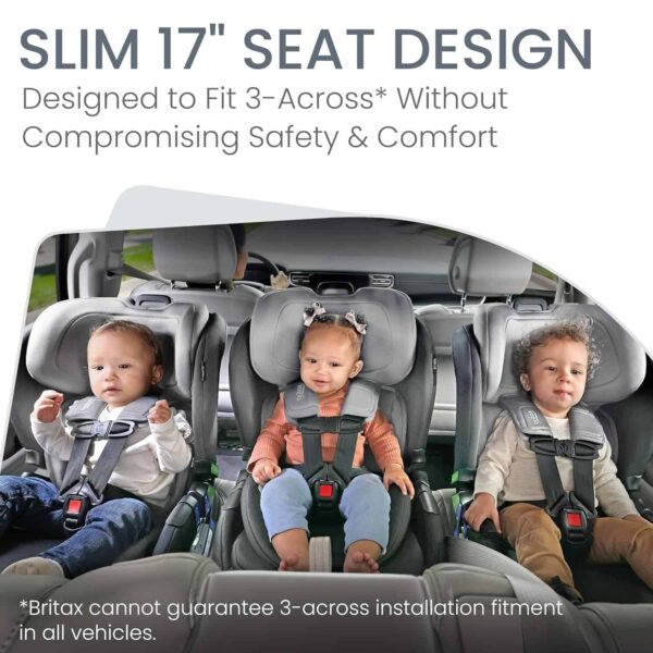 fa1e57899acc4a0d834b40fb9560854d Britax Poplar Convertible Car Seat, 2-in-1 Car Seat with Slim 17-Inch Design, ClickTight Technology, Glacier Graphite