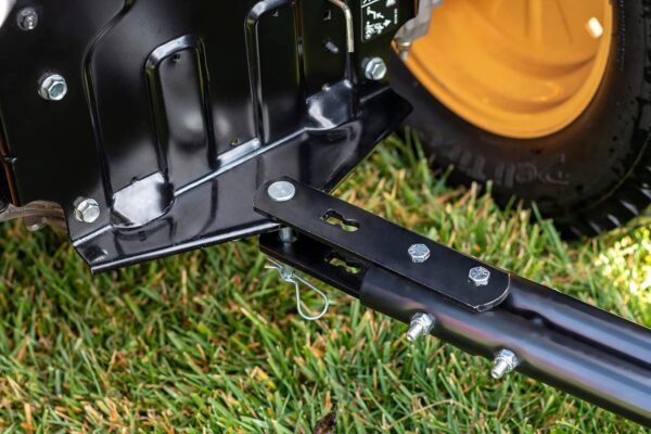 Agri-Fab 45-0604 18′′ x 48′′ Tow Behind Poly Lawn Roller 550 lbs Weight with Water, Poly Drum and Steel Frame, with Plug. Designed for Lawn and Garden Tractors