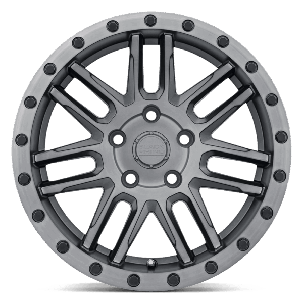 Black Rhino Cast Aluminum Rim BRACH 20X9.5 5X112 M-BRSH-GNMTL 0MM, 2095ACH005112G66