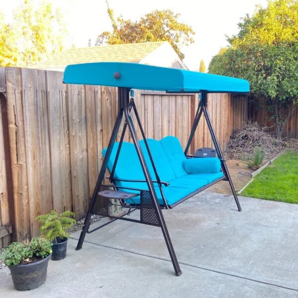 Porch Swing with Canopy