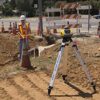 LL100N-2 Laser Level Kit with HR320 Receiver and Clamp, 15′ Grade Rod (Inches), Tripod, and System Case , Yellow