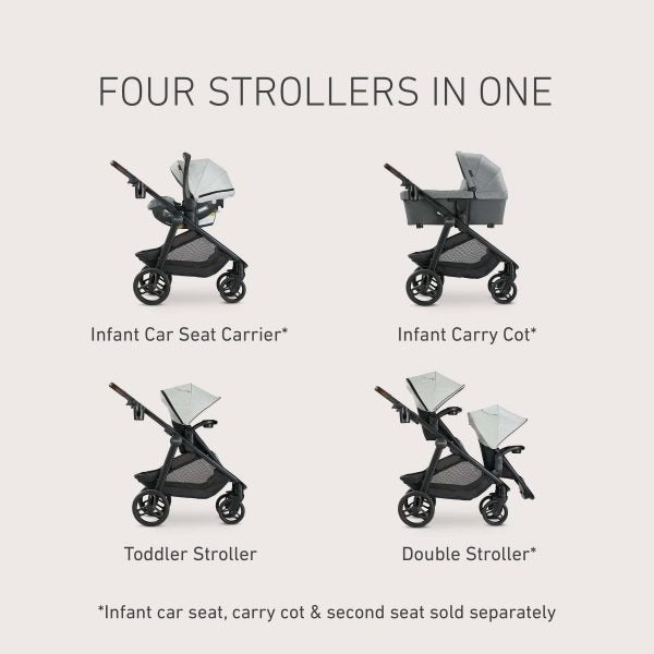 fc995f4de0bf47bd877f31a78cdfc3f9 Graco Premier Modes Nest2Grow 4-in-1 Stroller, Midtown Collection Midtown