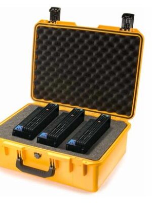 Case with Foam Yellow
