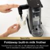 Ninja Pod & Grounds Specialty Single-Serve Coffee Maker, K-Cup Pod Compatible, Brews Grounds, Compact Design, Built-In Milk Frother, 56-oz. Reservoir, 6-oz. Cup to 24-oz. Mug Sizes, Stone, PB051ST