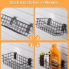 INCLY 30PCS Slatwall Accessories Set, Includes 4 Pack Ventilated Metal Wire Slatwall Baskets and 26PCS Multisized Heavy Duty Slatwall Hooks for Garage Rooms Shops Storage Organizing Display
