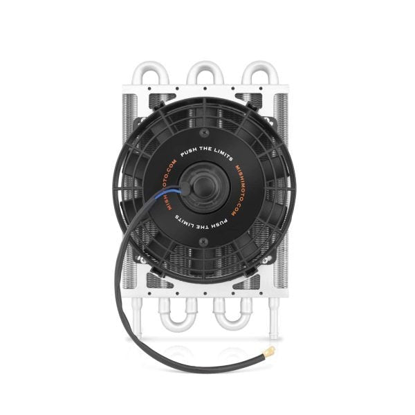 fdf756bcfcac495cb89b80168d7ff7d8 Mishimoto MMOC-F Heavy Duty Transmission Cooler W/Electric Fan, Silver, 12.8 x 3.4 x 7.5 inches