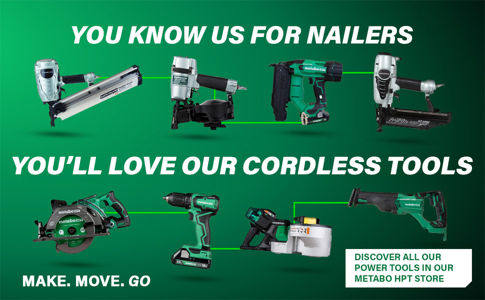 You know us for Nailers YOu'll love our cordless tools