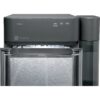 Countertop Nugget Ice Maker | Ice Machine with WiFi Connectivity | Smart Home Kitchen Essentials | Black Stainless