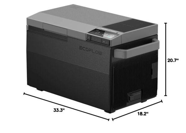 ff268731f4674314856c2dea0038c9b8 Car Refrigerator, 40 Qt(38L) Portable Refrigerator, Electric Cooler with Ice Maker, Dual Zone WIFI APP Control(-13°C~50°C), 12/24V DC/AC For Camping, Travel, Fishing, Outdoor, Truck