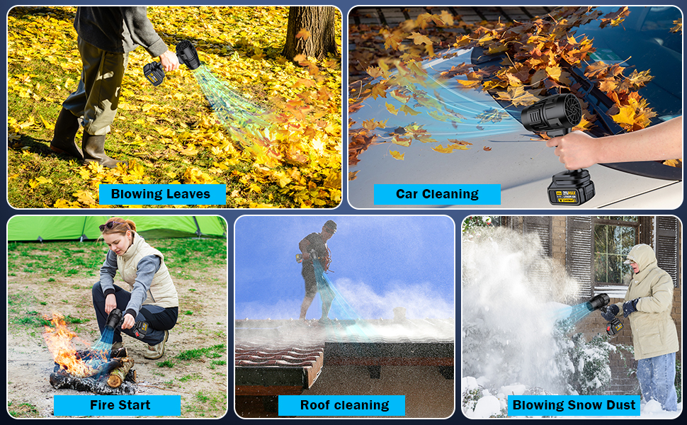 300000RPM Electric Leaf Blower