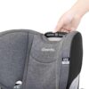 Revolve360 Extend Convertible Car Seat with 360 Degree Rotation, Extended Rear-Facing, Forward-Facing, Booster Mode, and Secure Latch Install, Revere Gray