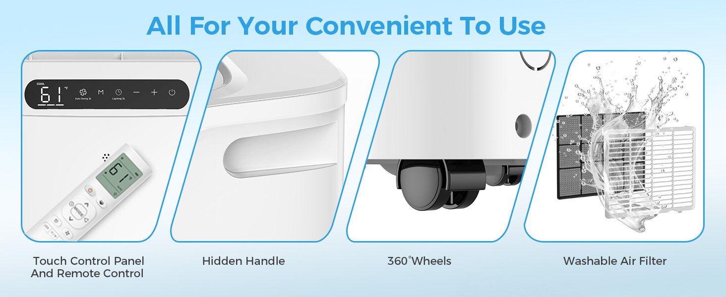 Portable ac unit 14000btu