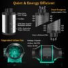 Grow Tent Kit Complete Grow Light Full Spectrum Indoor Grow Tent Kit