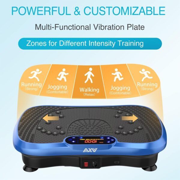 ffe236493bc04d5e93f02bf964d8af34 Vibration Plate Fitness Platform Exercise Machine Vibrating Lymphatic Drainage Shaking Full Body Shaker Workout Vibrate Stand Shake Board Sport Gym for Weight Loss Fat Burner for Women Men